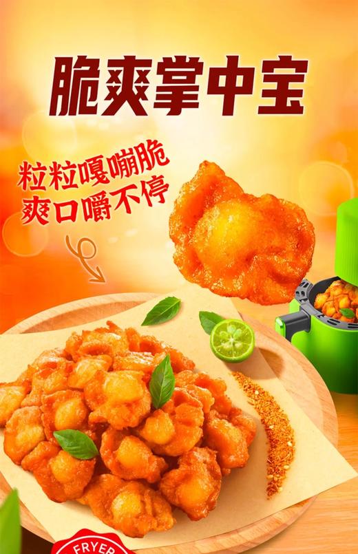 【新品尝鲜】圣农生炸掌中宝（烧烤孜然味）200G 商品图1