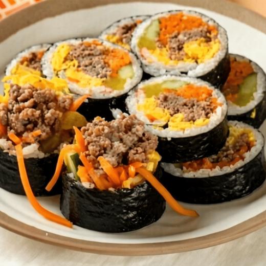 烤牛肉紫菜包饭 불고기김밥 商品图0