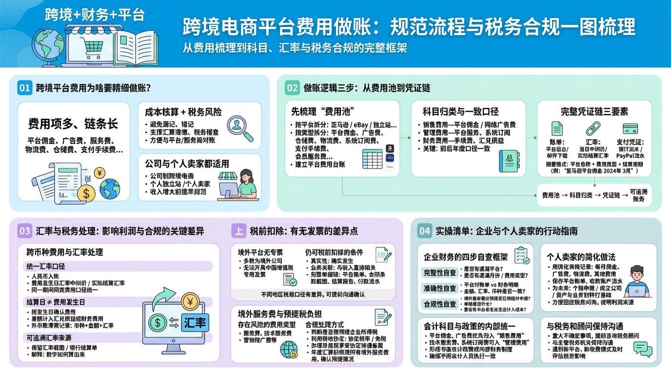 跨境电商平台费用有哪些？先把“费用池”梳理清楚