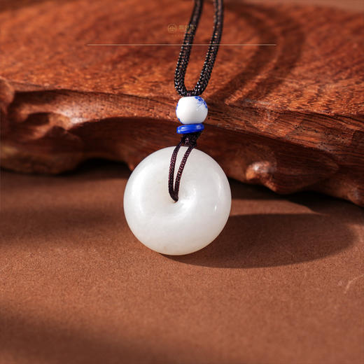 【福怡】白玉平安扣 商品图5