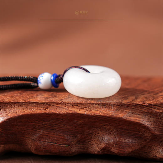 【福怡】白玉平安扣 商品图2