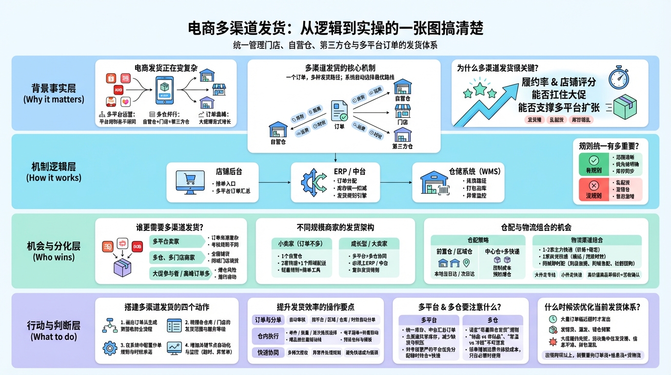 多渠道发货是什么意思？