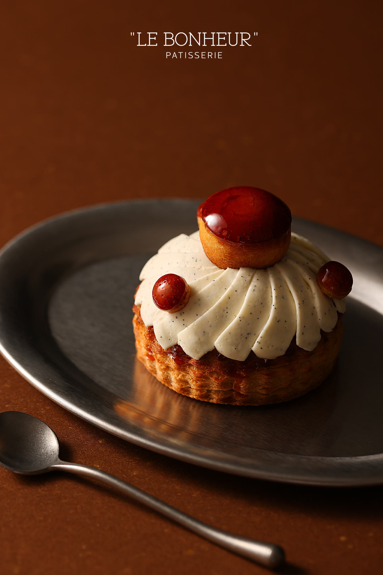 大溪地香草焦糖圣多诺黑 ·西点