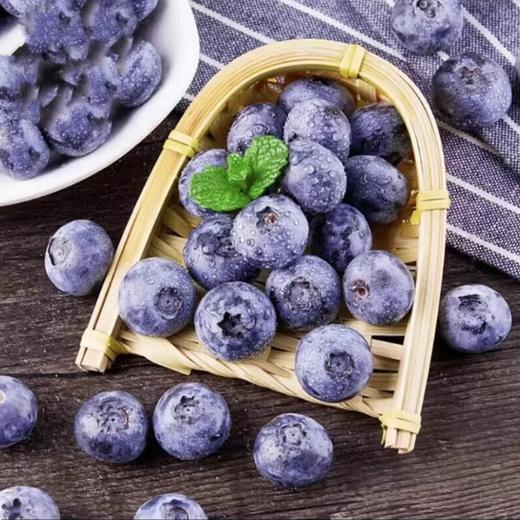 云南国产蓝莓125g/盒【大果-单果18mm】2盒装【BH】【OZR】 商品图0