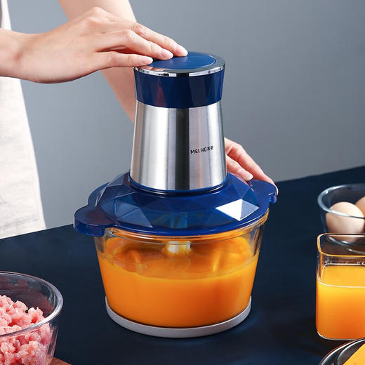 【1件包邮】美菱MM-LC1820绞肉机（玻璃碗）/240003 大容量厨房好帮手 商品图1