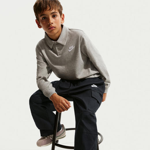 Nike Sportswear Club 大童梭织工装长裤 IF2825 商品图2