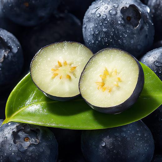 云南国产蓝莓125g/盒【大果-单果18mm】2盒装【BH】【OZR】 商品图2