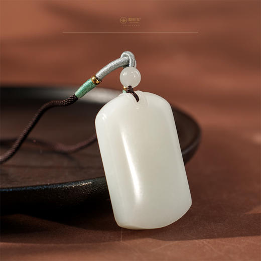 【无虞】羊脂玉无事牌 商品图1