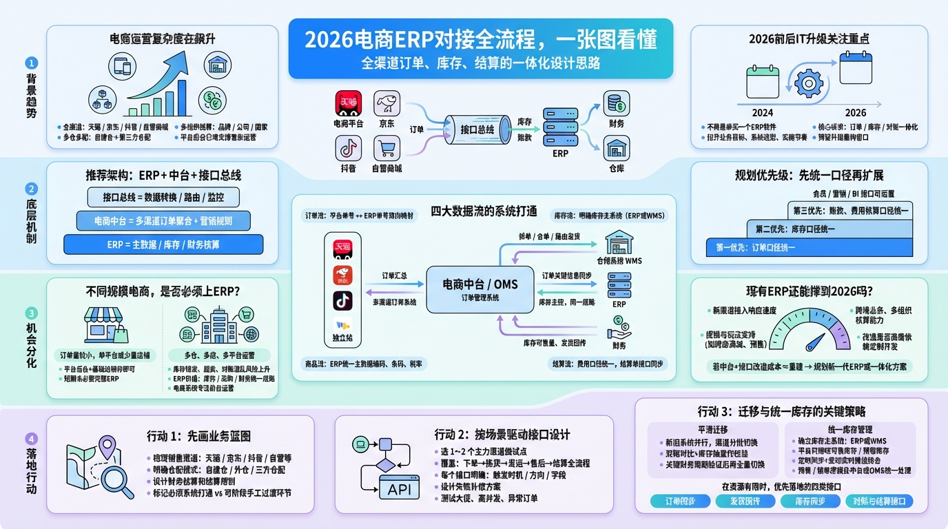 2026年前电商+ERP该做哪些规划？  