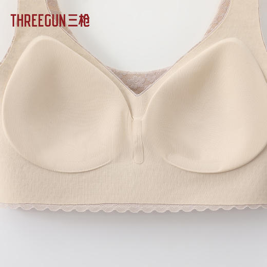 Threegun三枪 无压力蕾丝花边文胸-T90086A01 商品图7