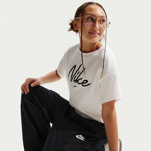 Nike Sportswear Club 大童梭织工装长裤 IF2825 商品图3