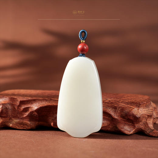 【无极】羊脂白玉无事牌 商品图1