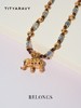 北京仓｜Tityaravy-Gaja-小金象 圣玛利亚海蓝宝 碧玺 项链［法国设计师］ 商品缩略图0