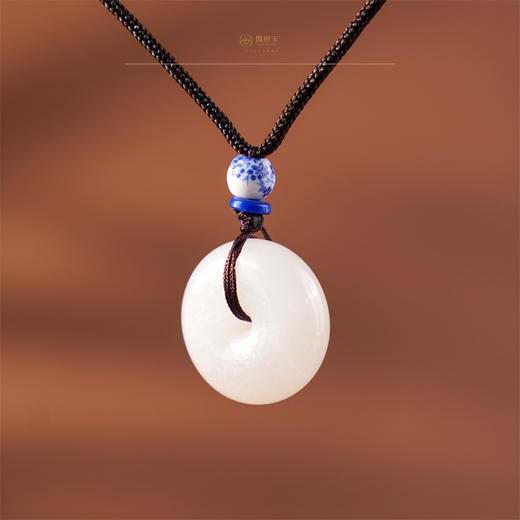 【福怡】白玉平安扣 商品图1