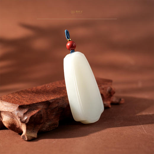 【无极】羊脂白玉无事牌 商品图3