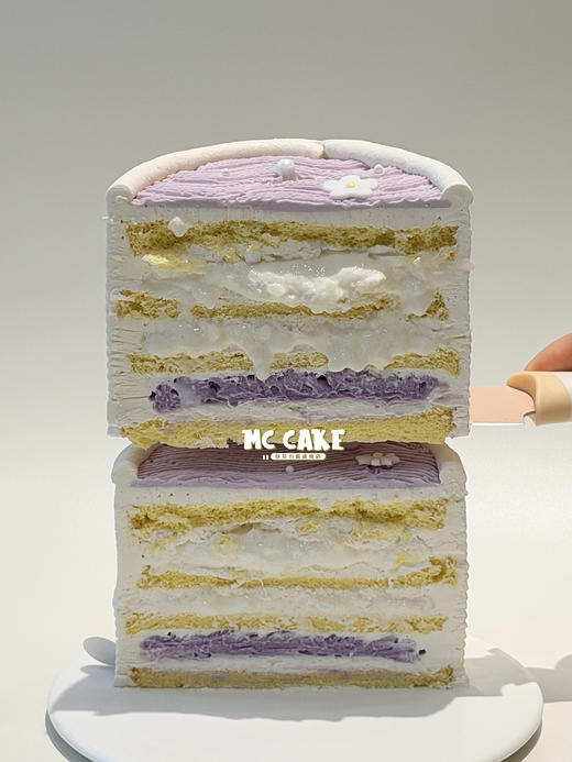 大米蛋糕【特调玄米奶油+特调芋泥奶油+戚风蛋糕+大米麻薯+大米水牛奶布丁+自熬芋泥】 商品图2