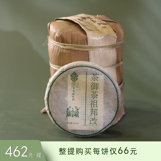 秒杀「茶御茶祖·邦改」2018年头春生普，山野之韵，茶中至味（100g） 商品图1