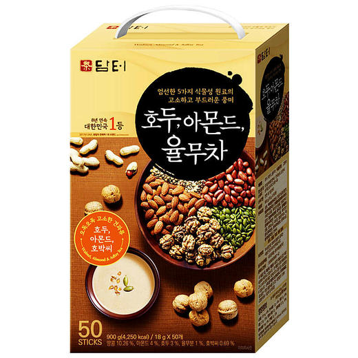 丹特核桃杏仁薏米茶(18gx50)담터 호두아몬드율무차 商品图0