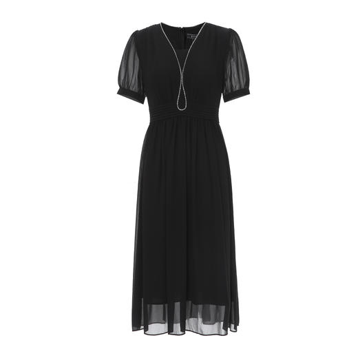 EITIE爱特爱法式优雅收腰飘逸轻薄显瘦连衣裙夏新款8207928 商品图10