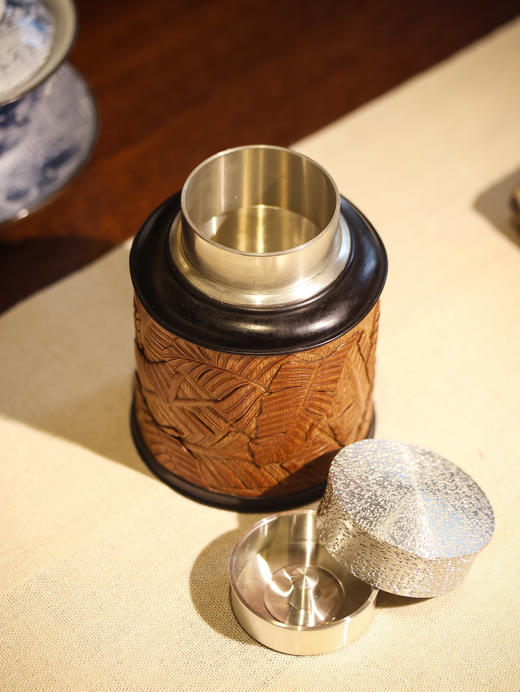 芭蕉图°锡胆茶叶罐 商品图9