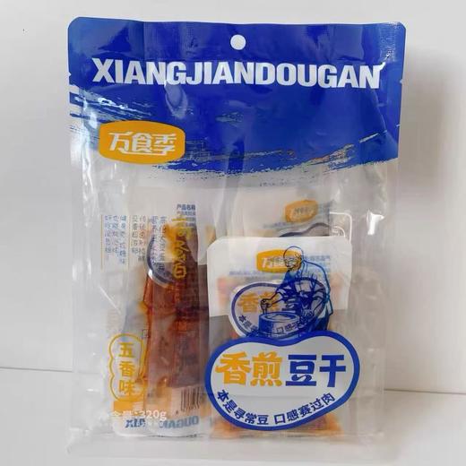 万食季香煎豆干五香味320g 商品图0