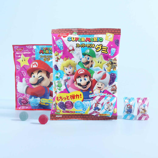 诺贝尔马里奥葡萄汽水味软糖50g/81.7g汽水味软糖儿童节礼物糖果 064639/064640 商品图1