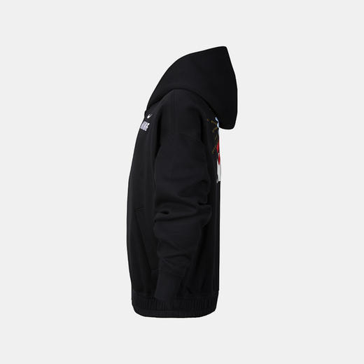 Nike 马年限定脱缰系列新年款大童（男孩）全长拉链开襟加绒连帽衫 IR0115 商品图2