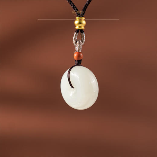 【小雅】羊脂白玉平安扣 商品图1