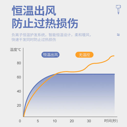 西屋（Westinghouse）负离子电吹风机H105 商品图4