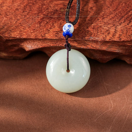 【莫忧】白玉平安扣 商品图4