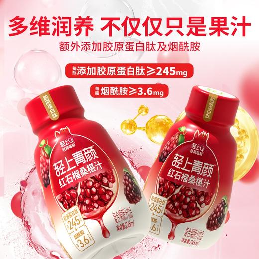 轻上 红石榴桑葚汁 245ml*10瓶 商品图2