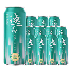 青岛啤酒全麦逸品纯生500ml*12罐啤