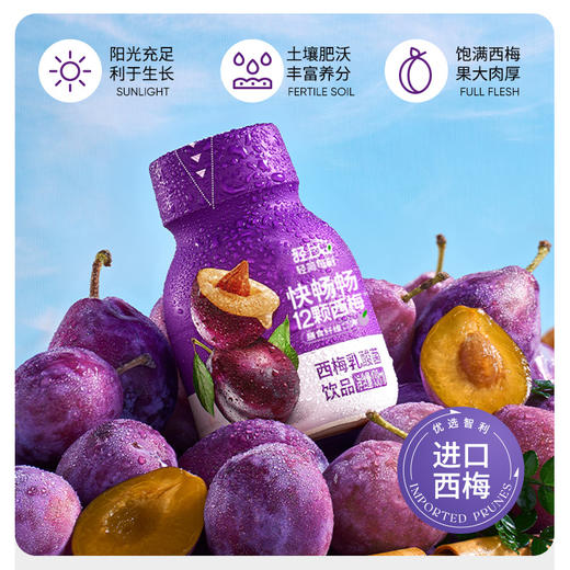 轻上 西梅乳酸菌138ml*15瓶 商品图4