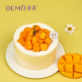 多肉芒芒·芒果椰子西米蛋糕|Mango Coconut Sago Cake