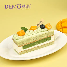 开心抹茶·切块蛋糕|Pistachio Matcha Cake