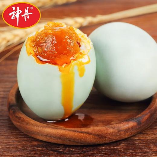 【孝感】神丹油黄咸鸭蛋8枚 商品图2