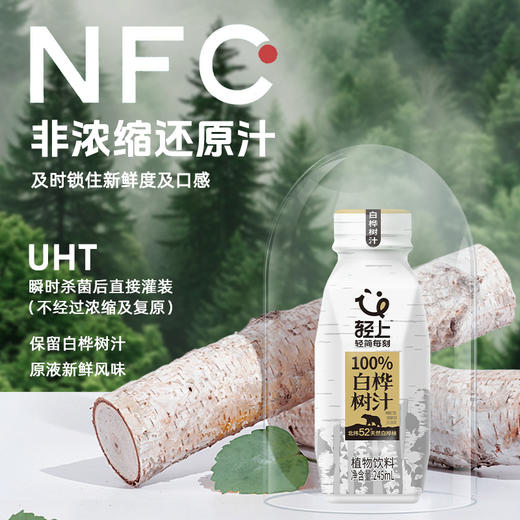 轻上 白桦树汁245ml*10瓶 商品图2