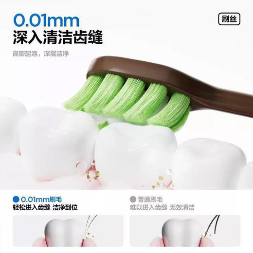 参半儿童萌趣牙刷（粉）单支装 商品图1