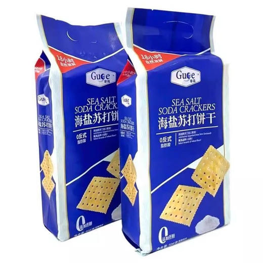 谷鸽 海盐苏打饼干 506克（B16-01-09） 商品图0