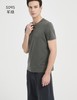 FF竹纤维男士竹棉天丝半袖5095 商品缩略图1