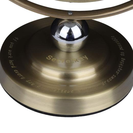 美国 SecretKey 720°旋转轻奢金属沙漏计时器 15分钟计时 家居、办公室装饰品 商品图5