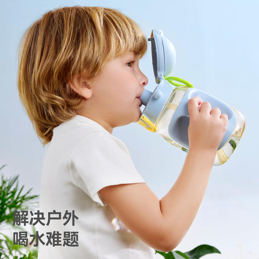 贝肽斯吨吨桶儿童水杯直饮吸管宝宝饮水壶夏幼儿园上学ppsu男女孩 商品图6
