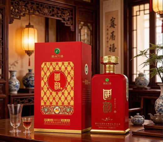 【亏米秒杀】习酒 国韵 红 酱香型 53度 500ml 商品图0