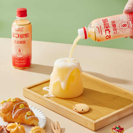 BlingBooster冰灵博特乳酸菌汽水原味//阳光玫瑰葡萄味/水蜜桃味/350ml 带有奶泡的乳酸菌 025731/025732/025842 商品图3