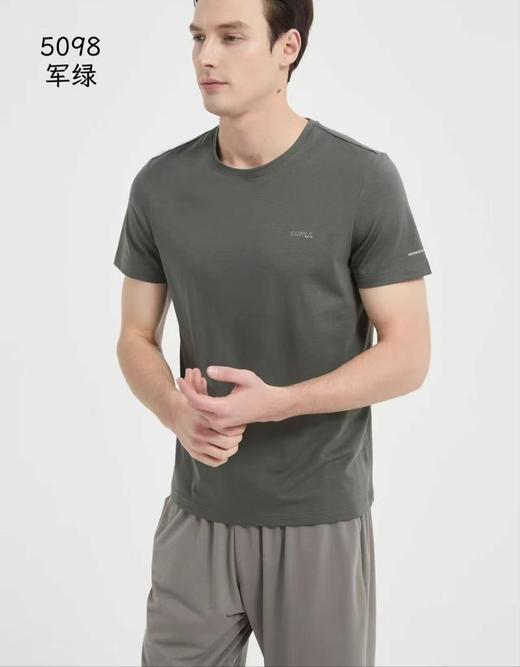 FF竹纤维男士竹棉天丝半袖5098 商品图0