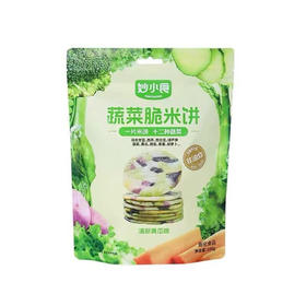 妙小食蔬菜脆米饼黄瓜味100g/袋（B16-03-01）