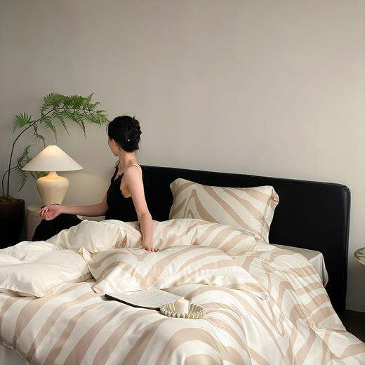 【初夏焕新】自然醒60支天丝四件套-木年轮 漫时光AN 商品图2