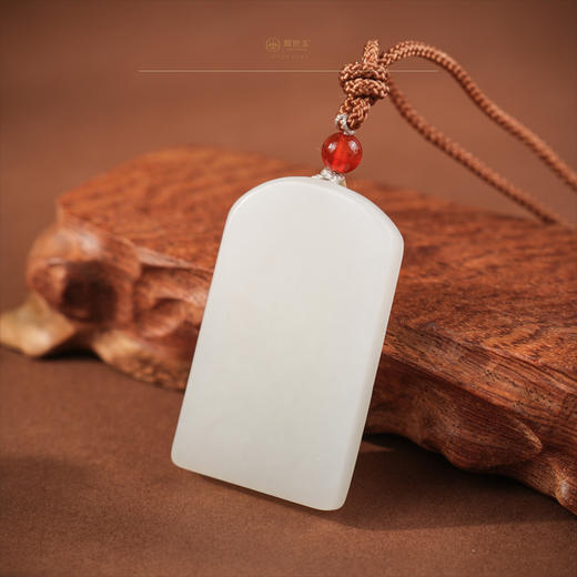 【千灯】羊脂白玉笑佛挂件 商品图4