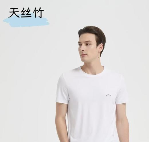 FF竹纤维男士竹棉天丝半袖5095 商品图0