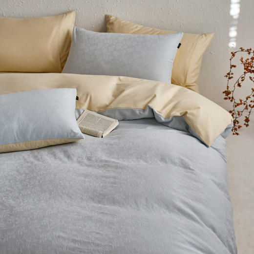 【初夏焕新】自然醒长绒棉水洗染色提花四件套（四季款）HS 商品图4